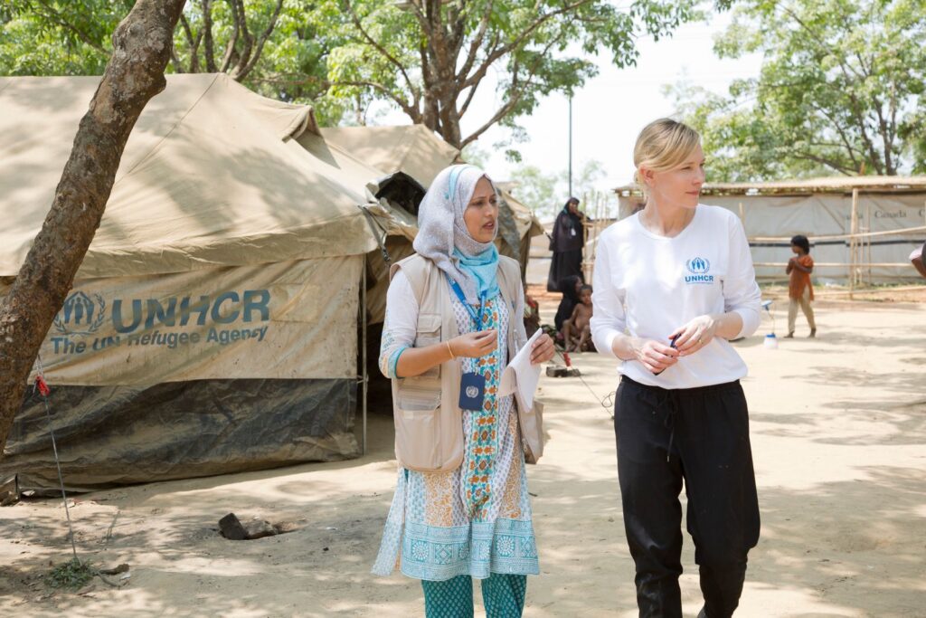 Cate Blanchett writes a heartfelt letter about anger, hope, and unity 003 cate blanchett vogue 170820 credit hector perez unhcr